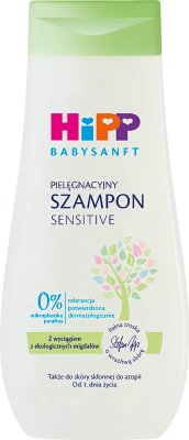 hipp babysanft szampon pielęgnacyjny dla niemowląt od urodzenia