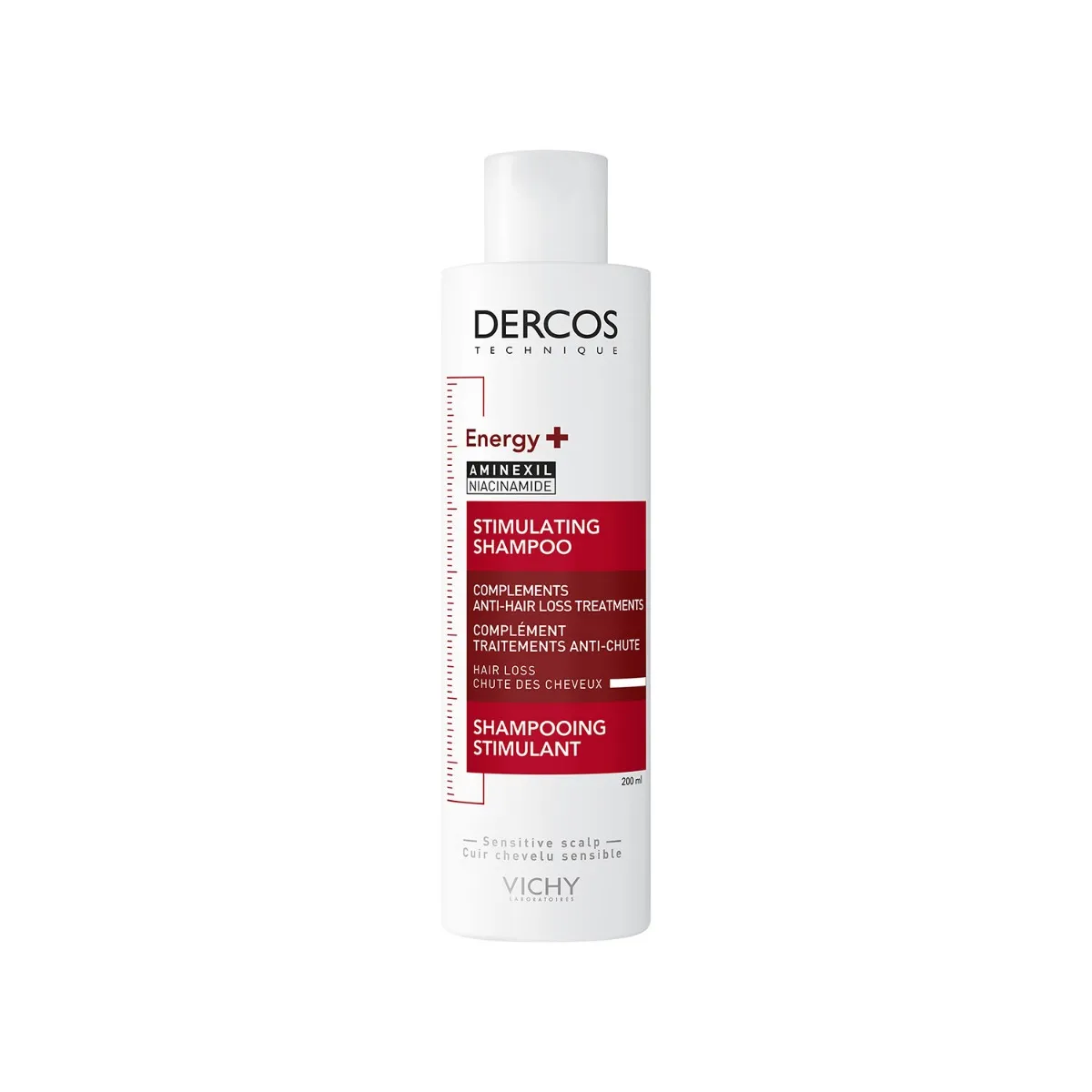wizaz dercos szampon energetyzujący wspierający kurację na wypadanie włosów