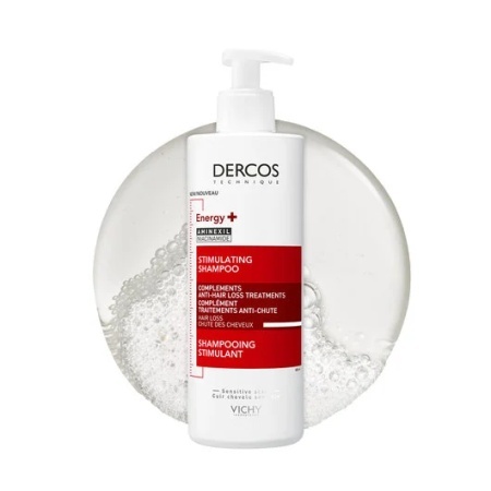 wizaz dercos szampon energetyzujący wspierający kurację na wypadanie włosów