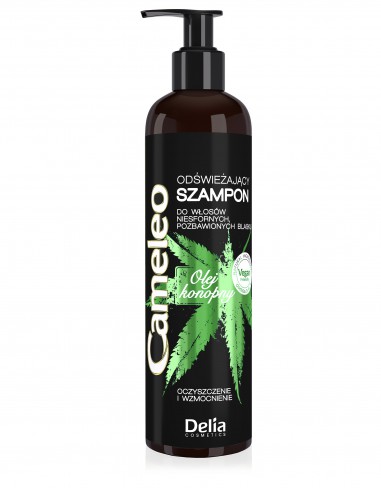 szampon z olejem z cannabis