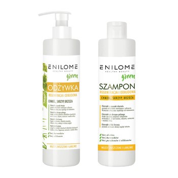 enilome healthy beauty green szampon regeneracja i odbudowa