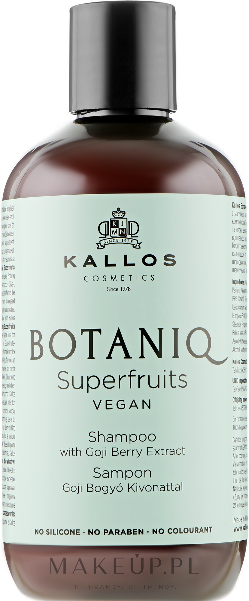 kallos botaniq superfruits szampon opinie