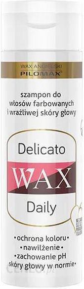 szampon do włosów farbowanych wax pilomax
