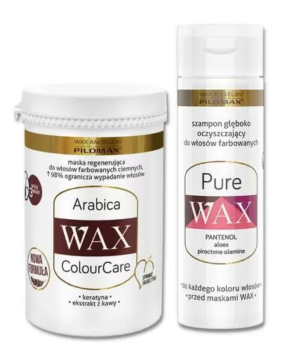 szampon do włosów farbowanych wax pilomax